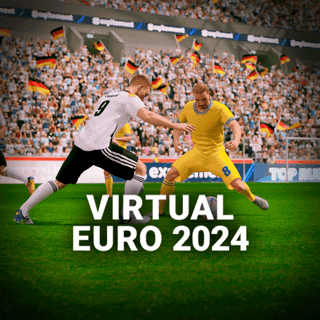 Virtual Football Euro Cup game cover
