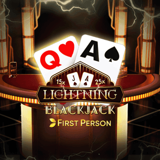 First Person Lightning Blackjack game cover